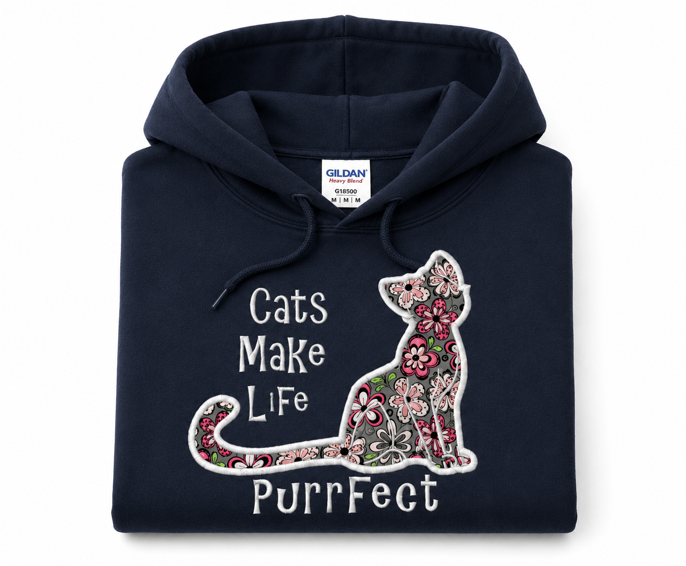 Cats Make Life Purrfect Hoodie Cat Lover hoodie sweatshirt